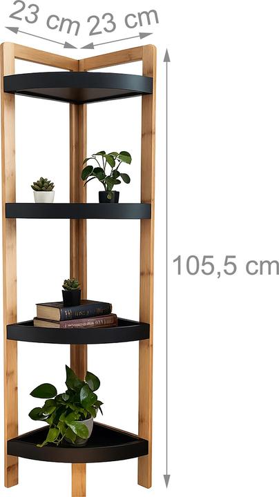 Image du produit Relaxdays Étagère d'angle