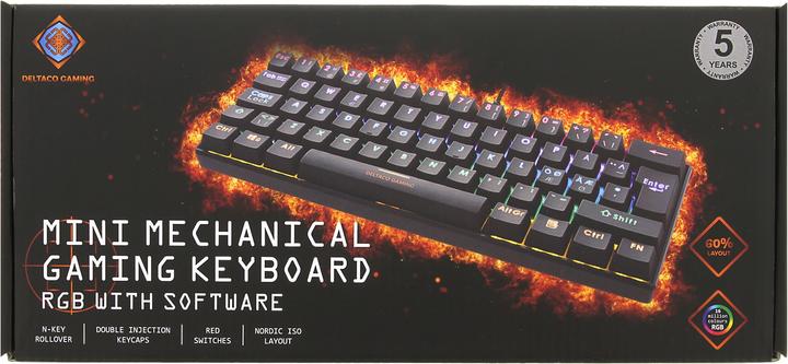 Actual product image Deltaco Gaming GAM-075 (DE, Cable)