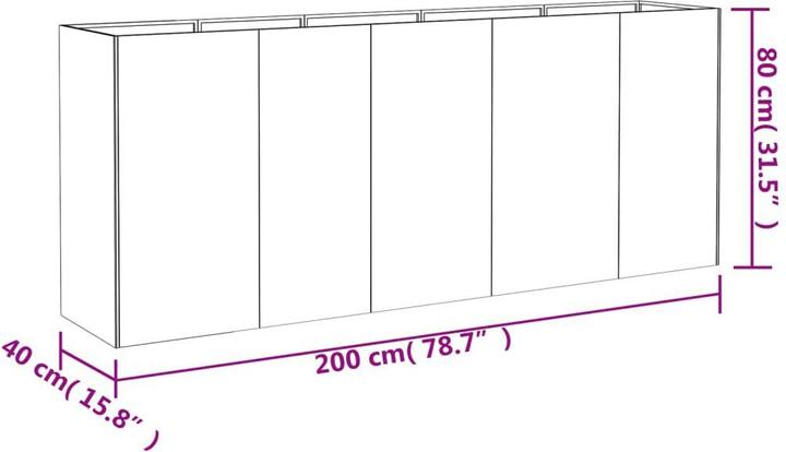 Produktbild VidaXL Hochbeet