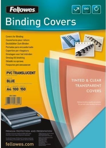Produktbild Fellowes PVC Deckblätter (A4, 150 Mikron)