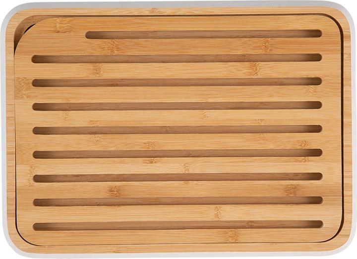 Actual product image Pebbly Bread cutting board, white, 25x35 cm