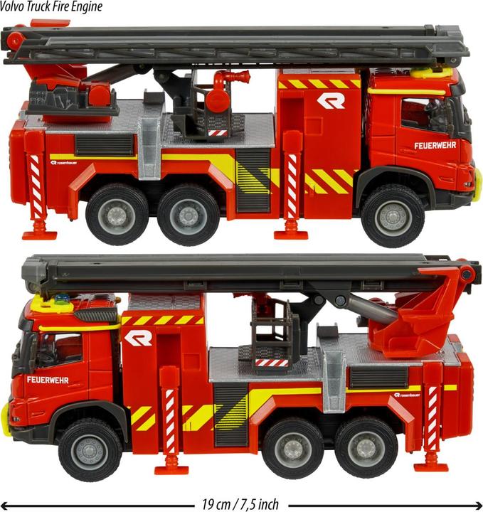 Produktbild Majorette Volvo Truck Fire Engine