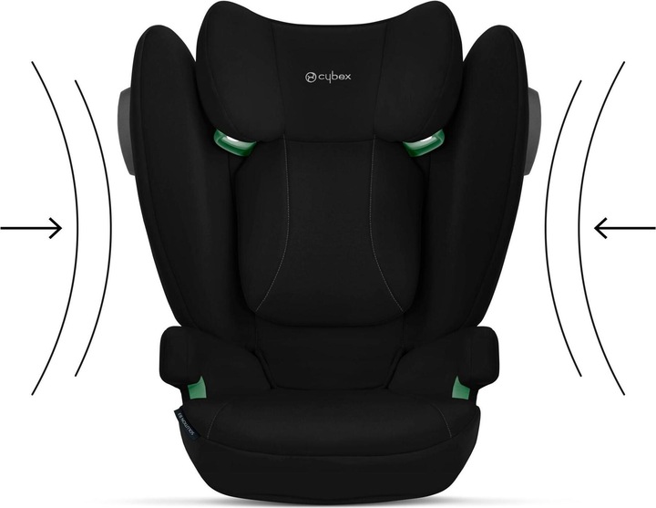 Actual product image Cybex Solution B3 i-Fix Volcano Black (Child seat, ECE R129/i-Size Standard)