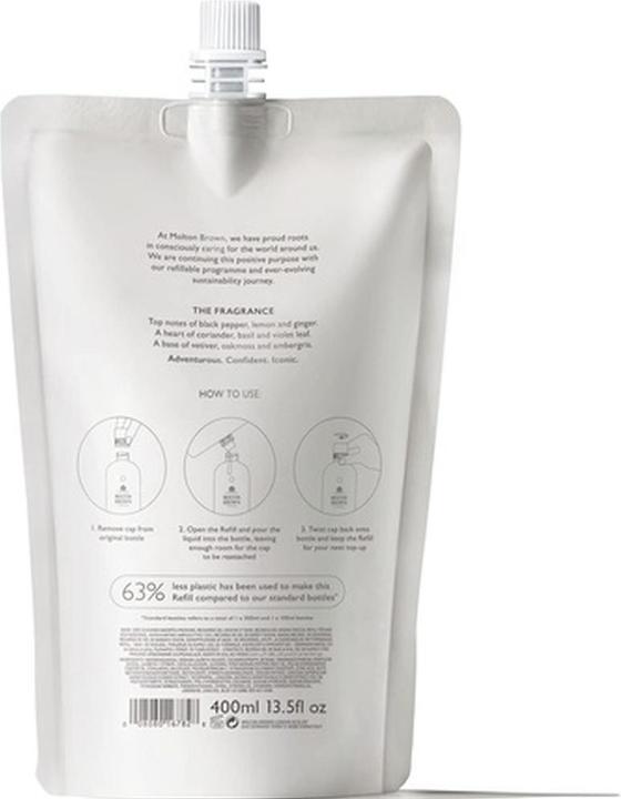 Image du produit Molton Brown Re-charge Black Pepper Bath & Shower Gel Refill (400 ml)