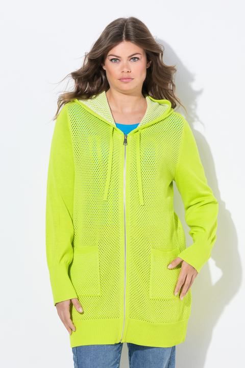 Produktbild Laurasøn Strickjacke mit Reissverschluss, Kapuze, Langarm (52)