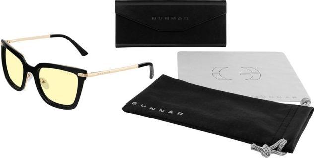 Produktbild Gunnar Gaming Brille Kaia Onyx Amber