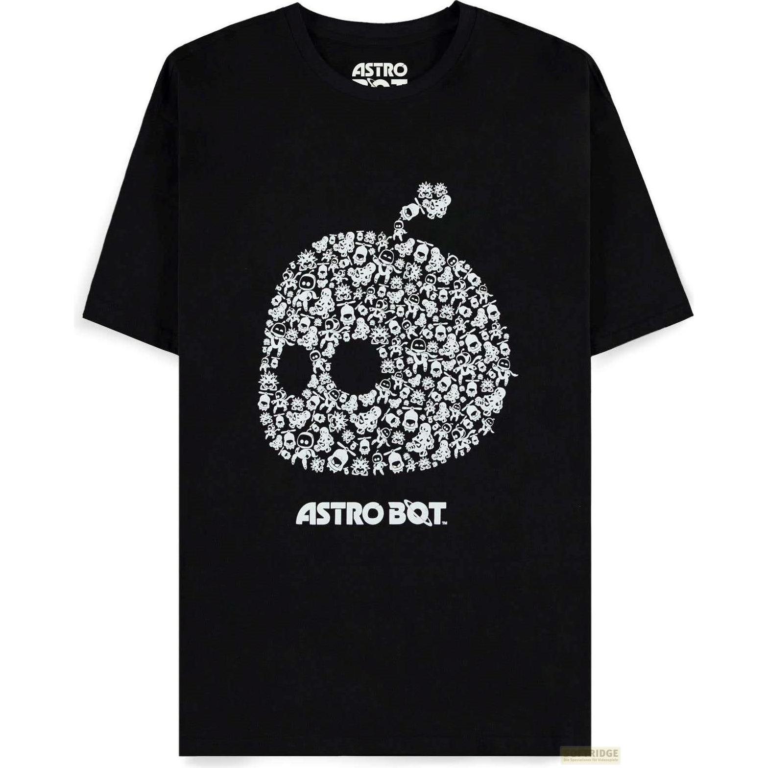 Difuzed, Uomini, Maglietta, Astro Bot - Men's Short Sleeved T-shirt - L, Nero, (L)