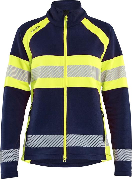 Produktbild Blakläder Hochsichtbare Damen Mikrofleece Arbeitsjacke mit Reissverschluss (XXL)