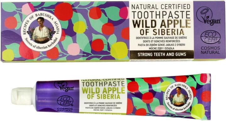 Produktbild Babushka Agafia Bania Agafii - Toothpaste toothpaste Wild Apple 85ml (85 ml)