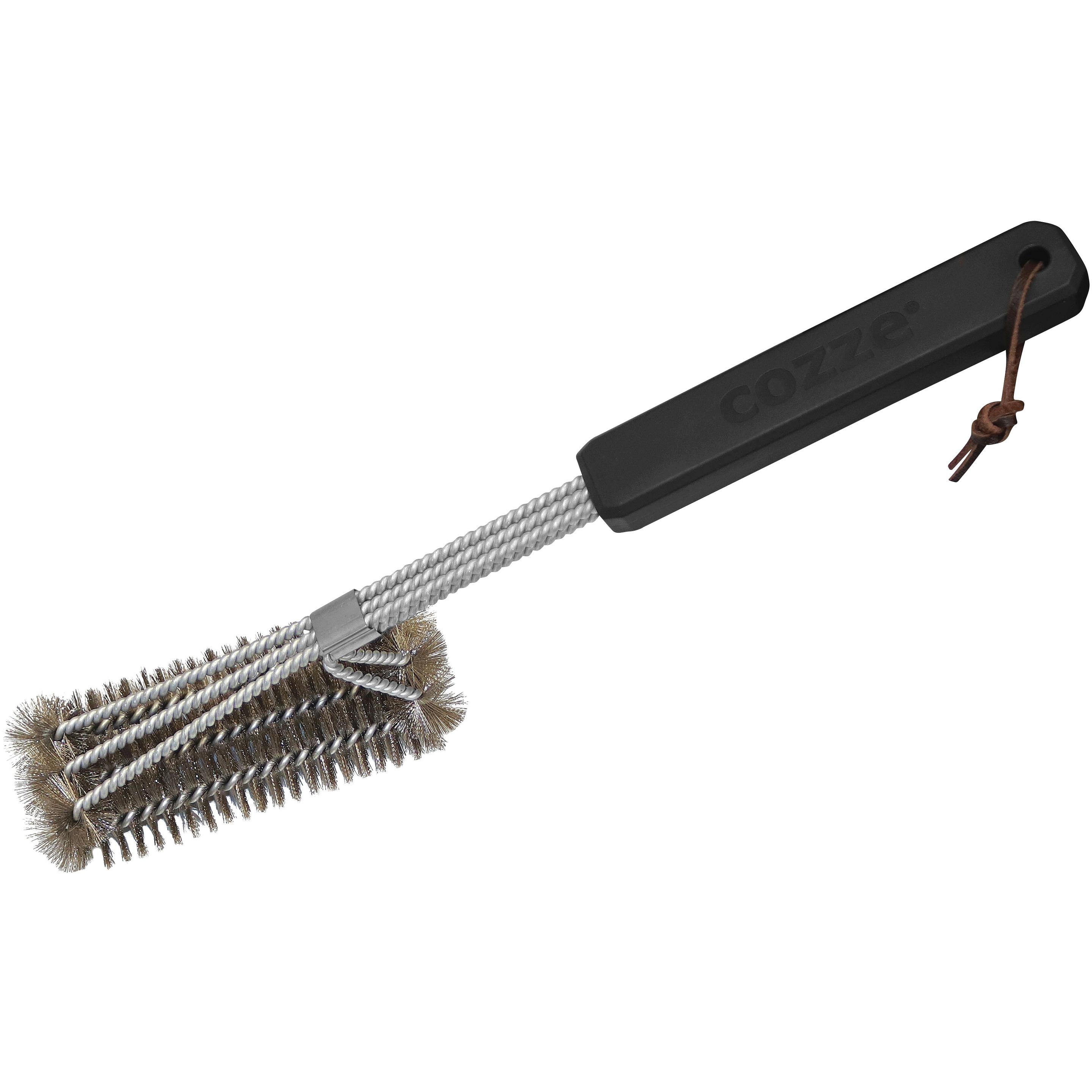 Cozze, Utensili pulizia della griglia, Brosse à barbecue en acier avec manche en plastique (40 cm)