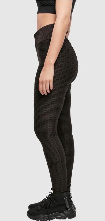 Actual product image Urban Classics Ladies High Waist Honeycomb Leggings - 16533 (5XL)