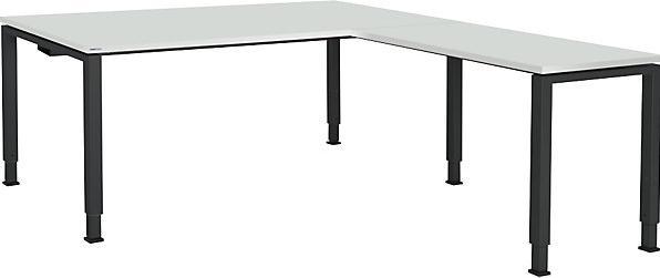 Mauser Desk, chained, foot shape square/rectangular tube