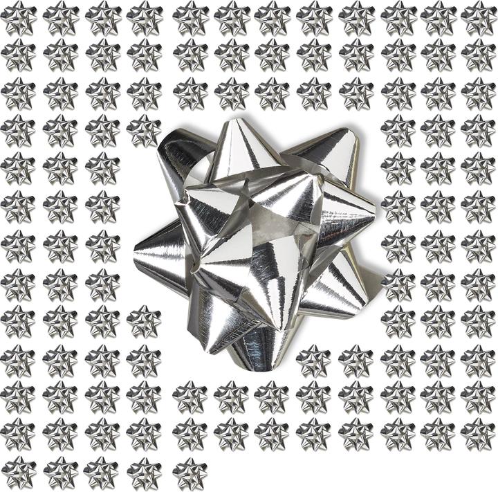 Actual product image Relaxdays Gift Wrapping Bows Set of 100 (Gift ribbon, 100 x)