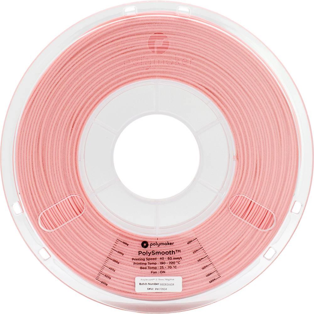 Thumbnail - Polymaker PJ01009 PolySmooth Filament PVB polierbar 1.75mm 750g Pink 1St. (PVB, 1.75 mm, 750 g, Pink), 3D Filament, Pink
