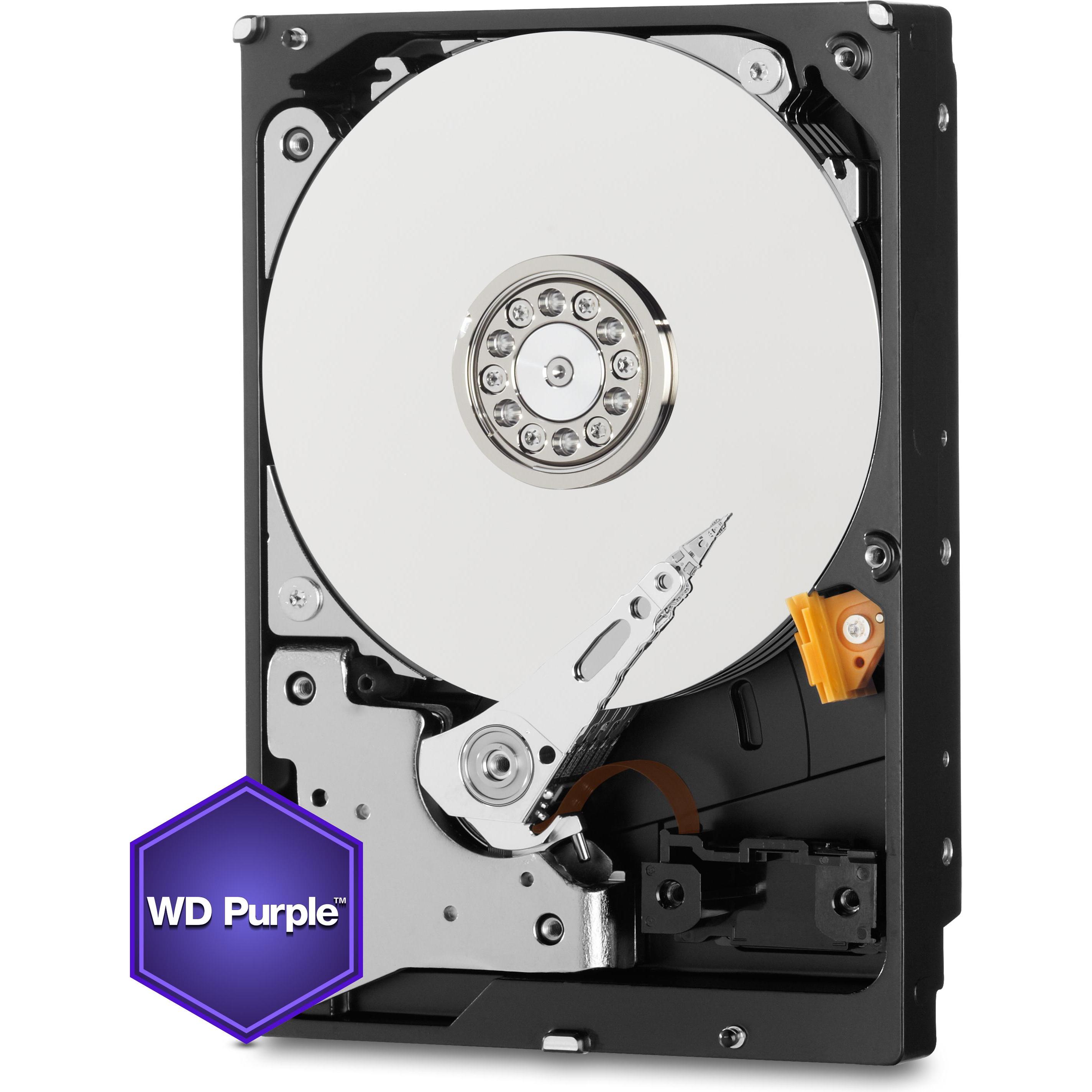 WD Purple WD20PURX Festplatte (2 TB, 3.5", CMR), Festplatte