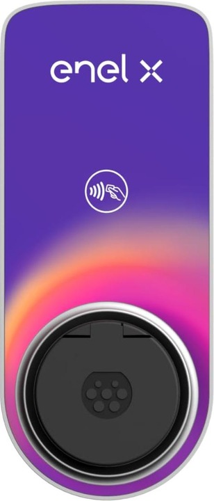 Actual product image Enel X JuiceBox Plus 3.0 UE, socket Type 2 to 22kW, three-phase with RFID, RFID card included, wifi (Type 2, 22 kW)