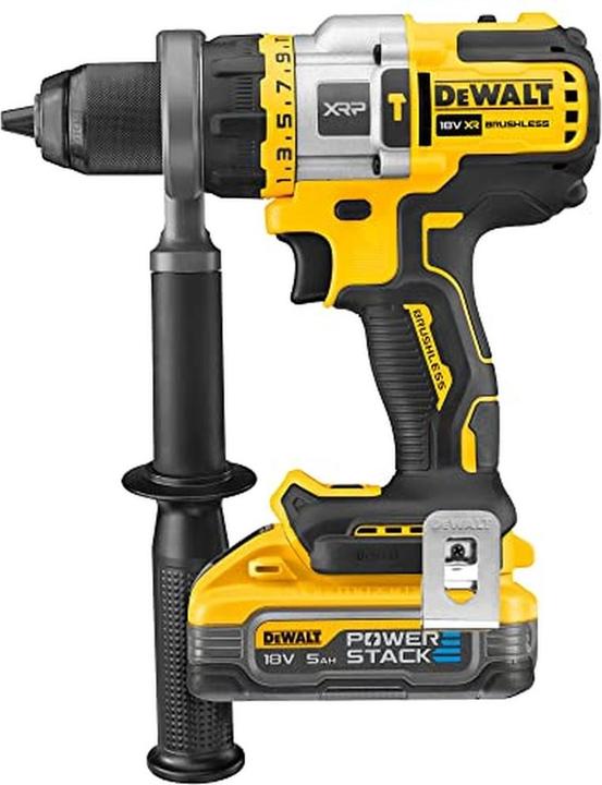 Produktbild DeWalt 18V Dreigang-Schlagbohrschrauber mit 2x 5Ah Powerstack Akku (Bohrschrauber, Schlagbohrschrauber)