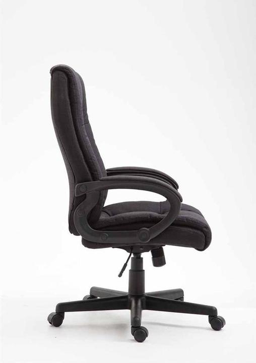 Immagine prodotto CLP Sedia da ufficio XL Sparta in tessuto, nero (45 - 54 cm)