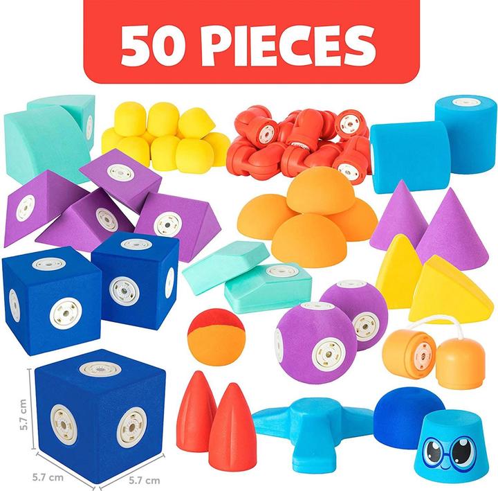 Produktbild Blockaroo Magnetschaumblöcke Baukasten