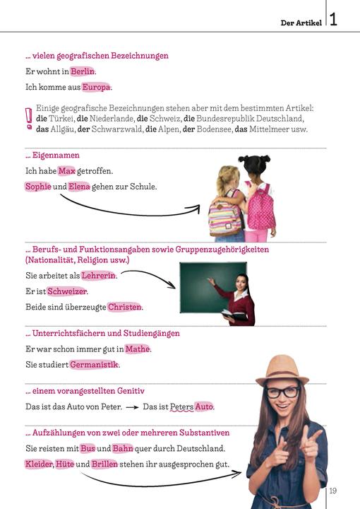 Immagine prodotto Langenscheidt Bild für Bild Grammatik Deutsch als Fremdsprache (Tedesco, Petra Bartoli y Eckert, 2021)