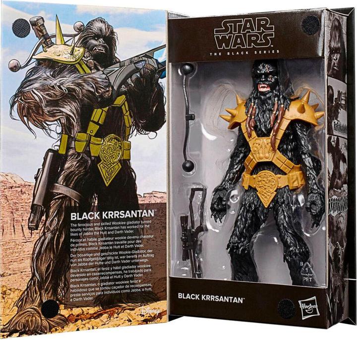 Productafbeelding Hasbro The Black Series Black Krrsantan, 15 cm grosse Action-Figur zu den Star Wars Comic-Heften