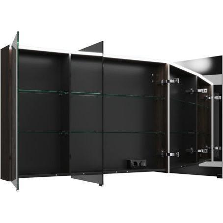 Thumbnail - burgbad, Spiegelschrank, Eqio Spiegelschrank mit horizontaler LED-Beleuchtung, 3 Türen, mittlerer Anschlag links, 12