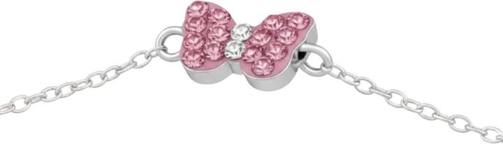 Immagine prodotto Maxte Kinder Silber mit Schmetterling und Kristall (16 cm, Argento)