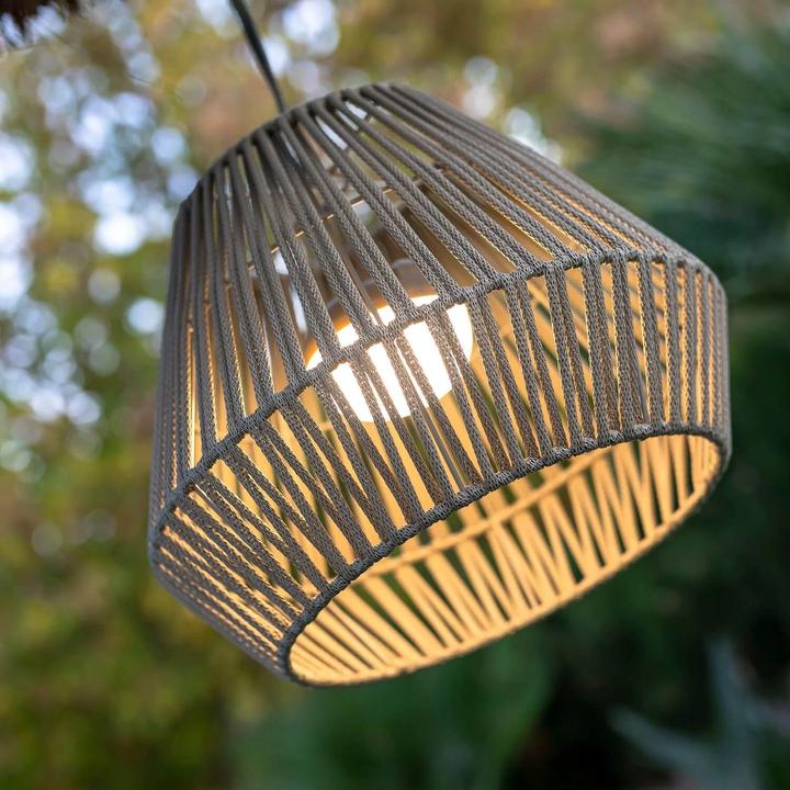 Productafbeelding Newgarden CONTA LED oplaadbare hanglamp, buiten, draadloos met afstandsbediening, USB IP54 (900 lm, IP54)