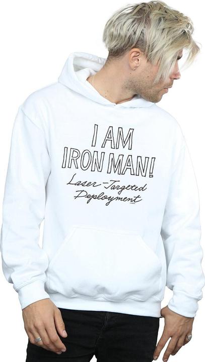 Image du produit - Sweat à capuche AM IRON MAN - Homme (M)