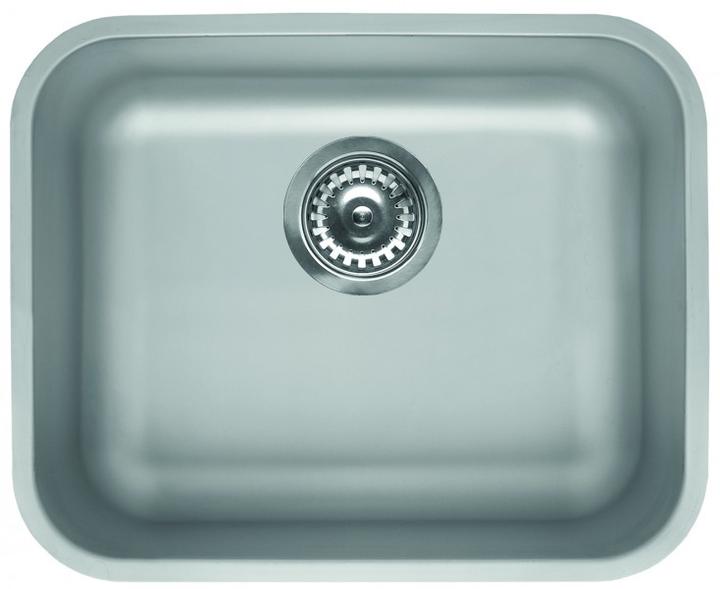 Elleci Space 500 R50 Lavello sottopiano Rettangolare Acciaio inossidabile (Lavello sottopiano)