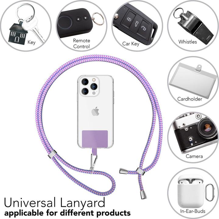 Produktbild Nalia Universal Handykette zum Umhängen mit Pad