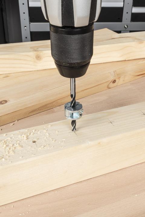 Actual product image wolfcraft 1 wood twist drill set 2 pcs. ø8mm (8 mm)