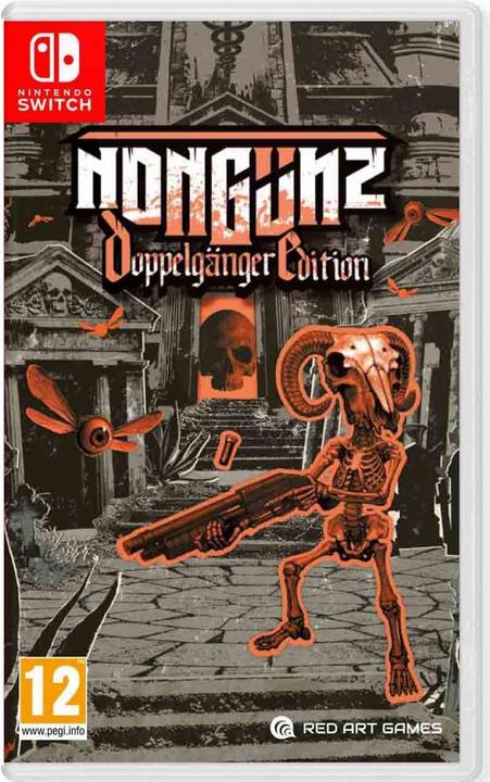 Actual product image RED Nongunz (Doppelganger Edition) (Switch, Switch Lite, Switch OLED)