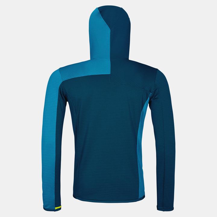Actual product image Ortovox Fleece Light Grid Hooded Jkt (M)