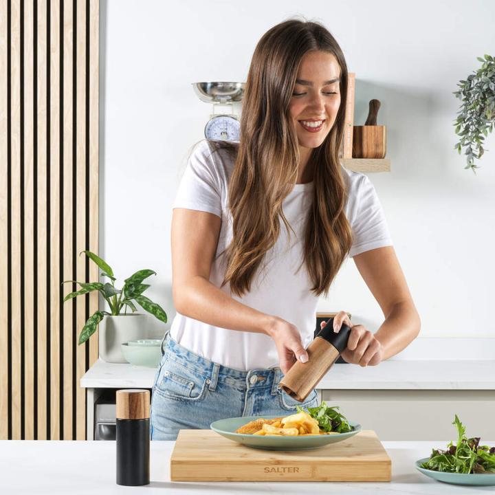 Actual product image Salter BW12068EU7 Toronto Salt & Pepper Mills Black (Pepper)