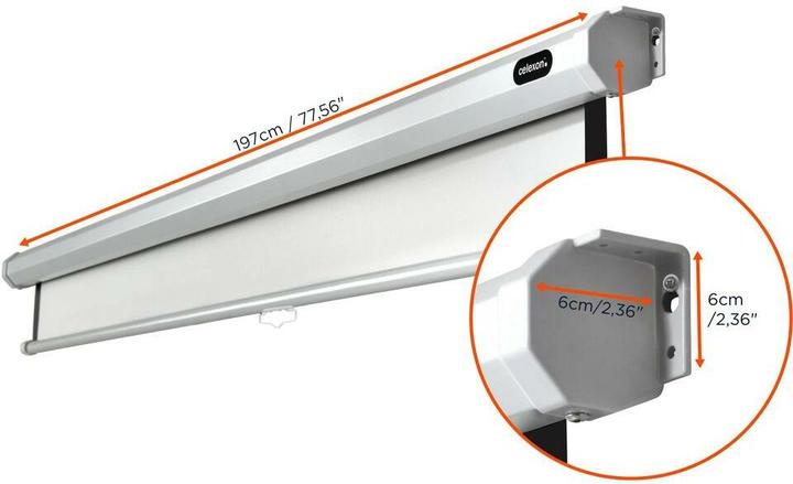 Actual product image Celexon Roller blind economy (100", 1:1, 16:9, 21:9, 4:3)