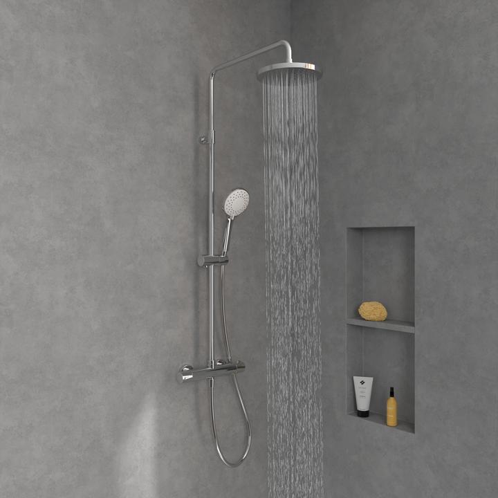 Produktbild Villeroy & Boch Universal Showers Duschsystem mit drei Funktionen für Wandmontage