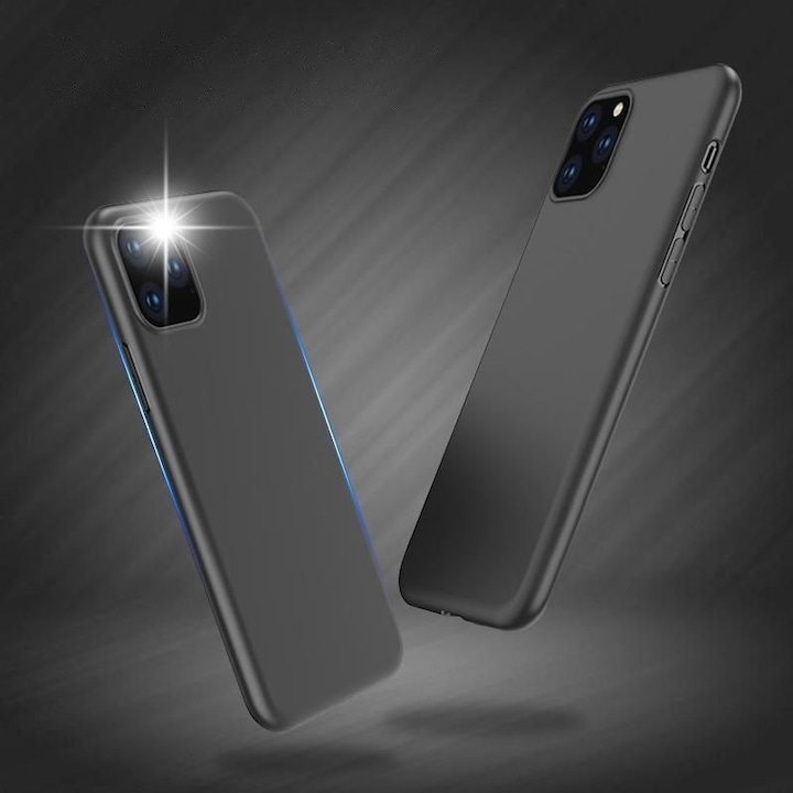 Produktbild Hurtel Soft Case TPU gel protective case cover for Samsung Galaxy A02s EU black (Samsung Galaxy A02s)