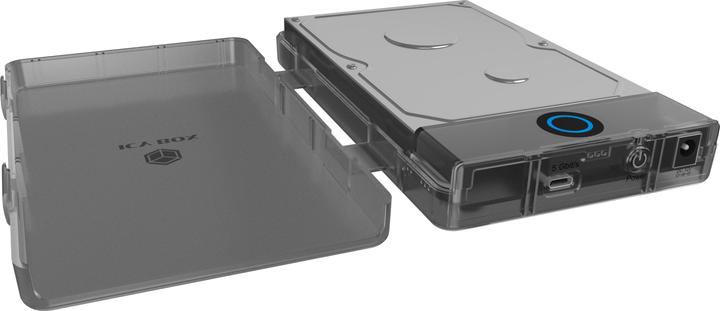 Produktbild Icy Box Spade Base 388 – 3.5" SATA Gehäuse USB 3.0 (3.5")