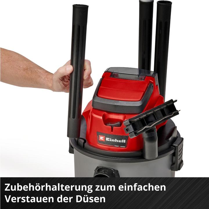 Immagine prodotto Einhell TC-VC 18/15 Li-Solo 2347145 (Aspirapolvere a umido e a secco)