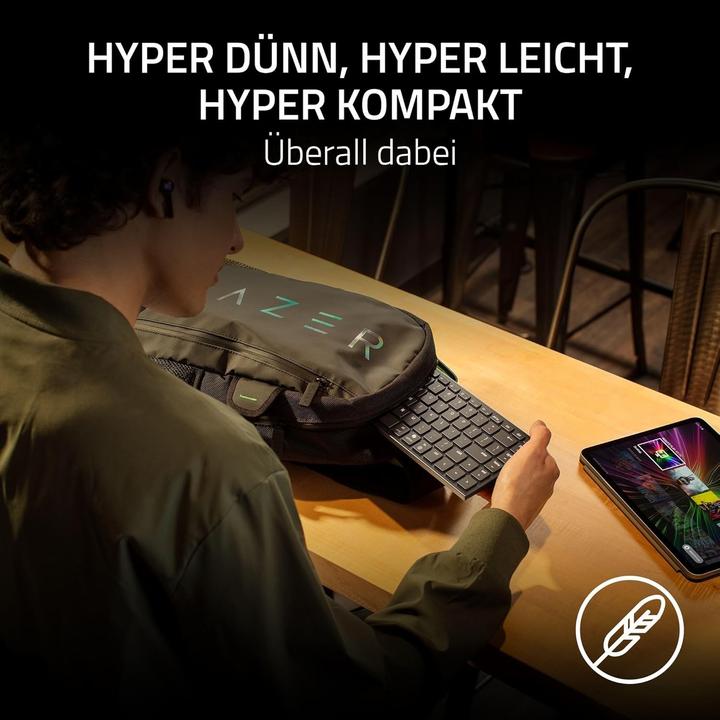 Produktbild Razer Joro Portable Keyboard (US, Kabellos)