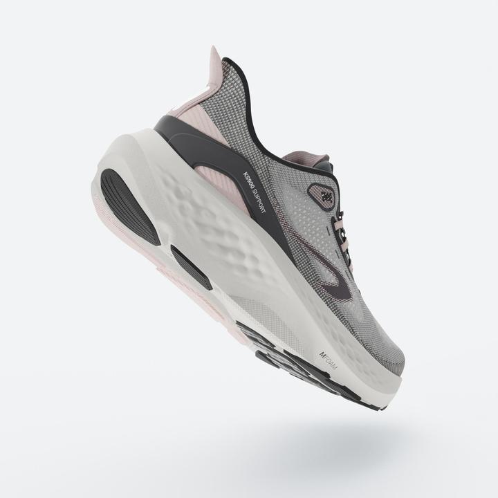 Actual product image Kiprun Laufschuhe Damen - KS900 Support schwarz/rosa (42)