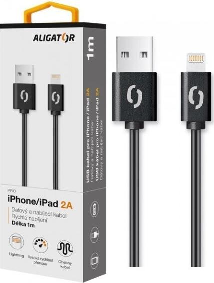 Image du produit Aligator Datov ???? cable, Lightning????ern ???? (1 m)