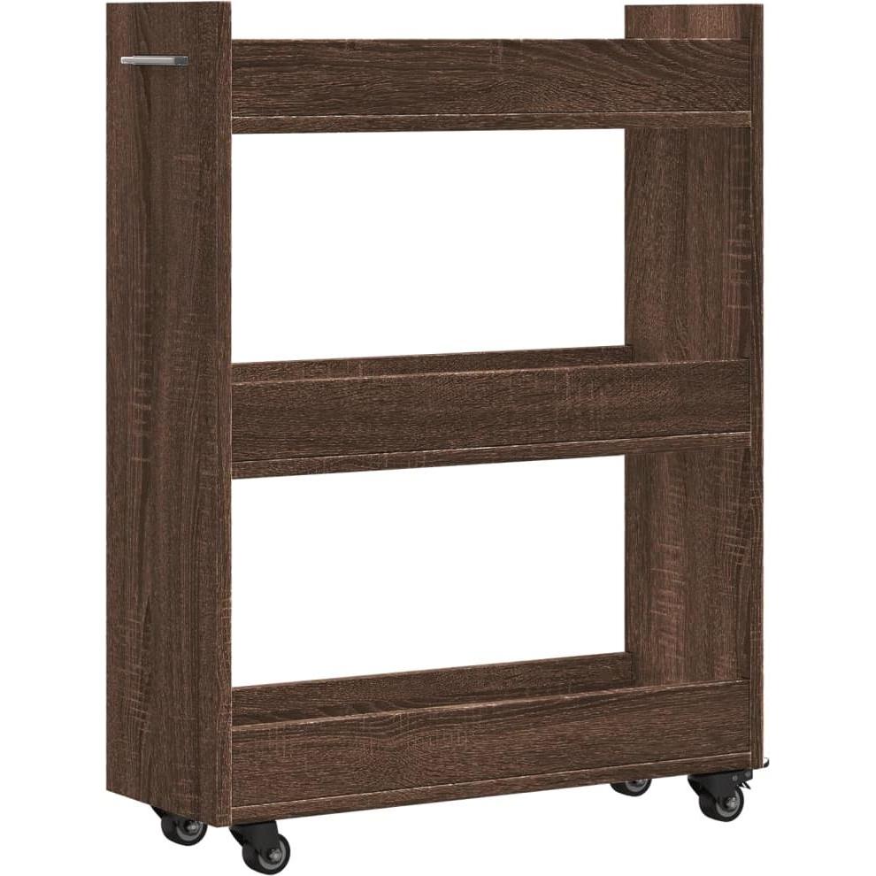 VidaXL, Aktenschrank, Schrank mit Rollen