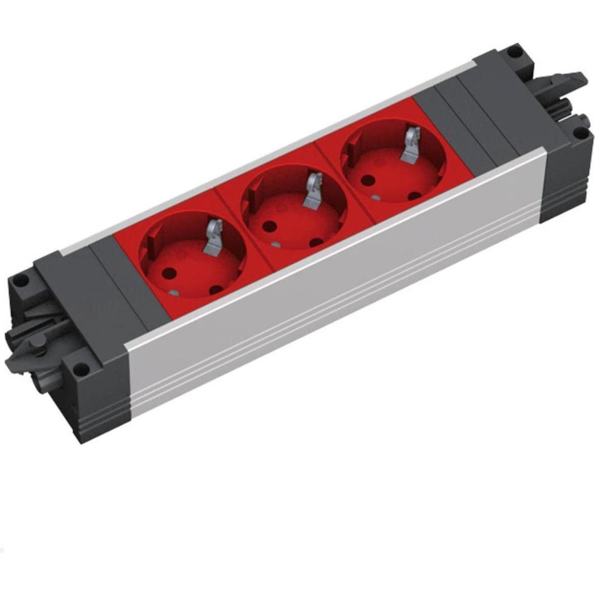 Bachmann, Steckdosenleiste, Multiple socket outlets (3 x, CEE 7/3)
