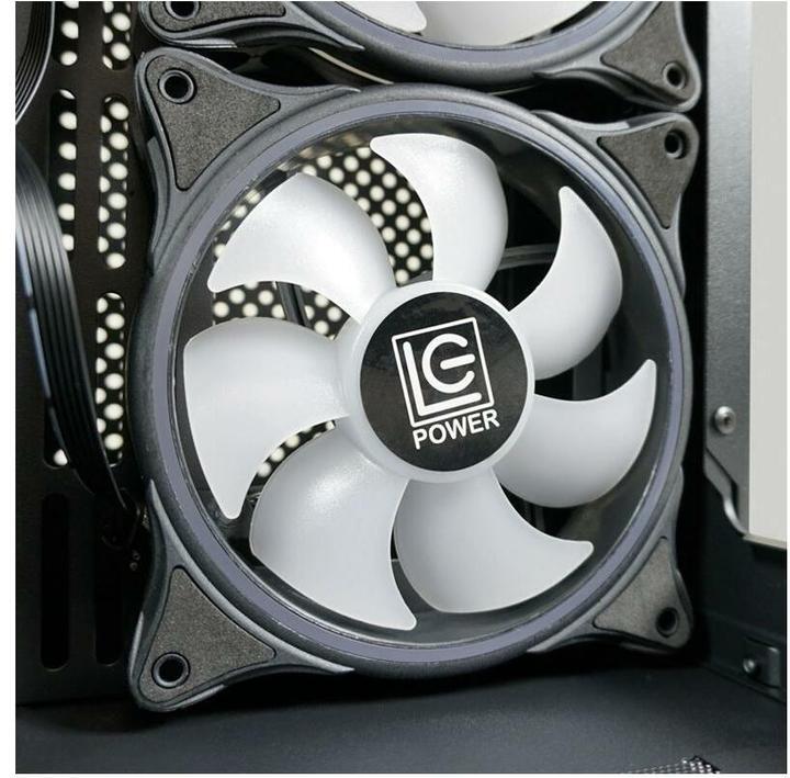 Actual product image LC-Power Gaming 809B Dark Storm X (mATX, Mini-ITX, ATX, E-ATX)