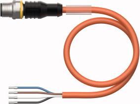 Actual product image Turck Actuator and sensor cable/PUR connection cable RSC4.4T-8/TXO3700 (8 m)
