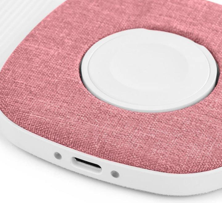 Actual product image Misura MH06 Foldable wireless magnetic charger - ROSE (35 W)