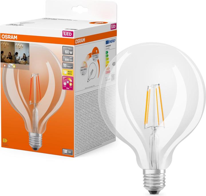 Actual product image Osram Star+ Globe (E27, 806 lm, 1x)