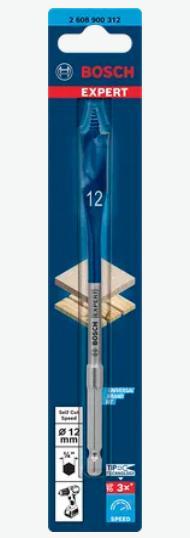 Immagine prodotto Bosch Professional Zubehör Expert SelfCut Speed fresa piatta, 12 x 152 mm (12 millimetri)